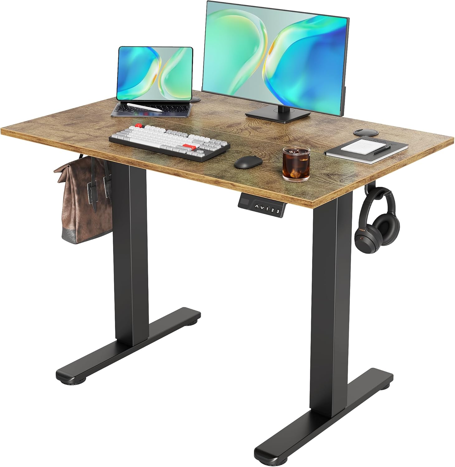 Seang Electric Standing Desk Adjustable Height for Home Office
