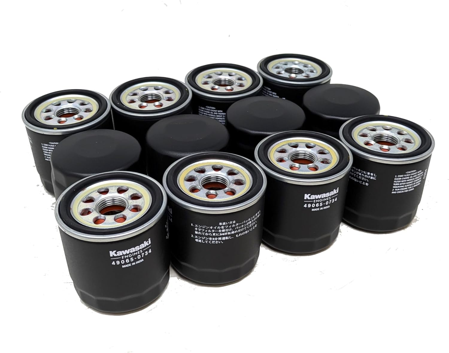 Kawasaki 49065-0724 Oil Filters Case of 12 for OEM Engines