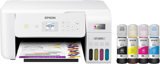 Wireless EcoTank Printer - Cartridge-Free Efficiency