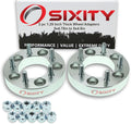 2 pc Sixity 1.25in Thick 5x4.75 to 5x4.5 Wheel Adapters - Increased