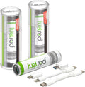 FuelRod USB-C Portable Charger Kit Pack of 2 - Fast Swap Power