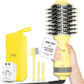 Portable Mini Travel Blow Dryer Brush for Women - Dual Voltage Travel