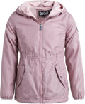 DKNY Girls' Lightweight Polar Fleece Lined Anorak Jacket - Weather