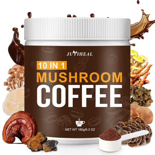 Power Blend: JUYIHEAL Mushroom Coffee Boosts Energy