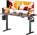 Electric Standing Desk Adjustable Height 55 x 24 in - Memory Preset