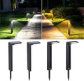 Sunvivo Solar Pathway Lights 4Pack - Bright 2-Mode Guide Lights