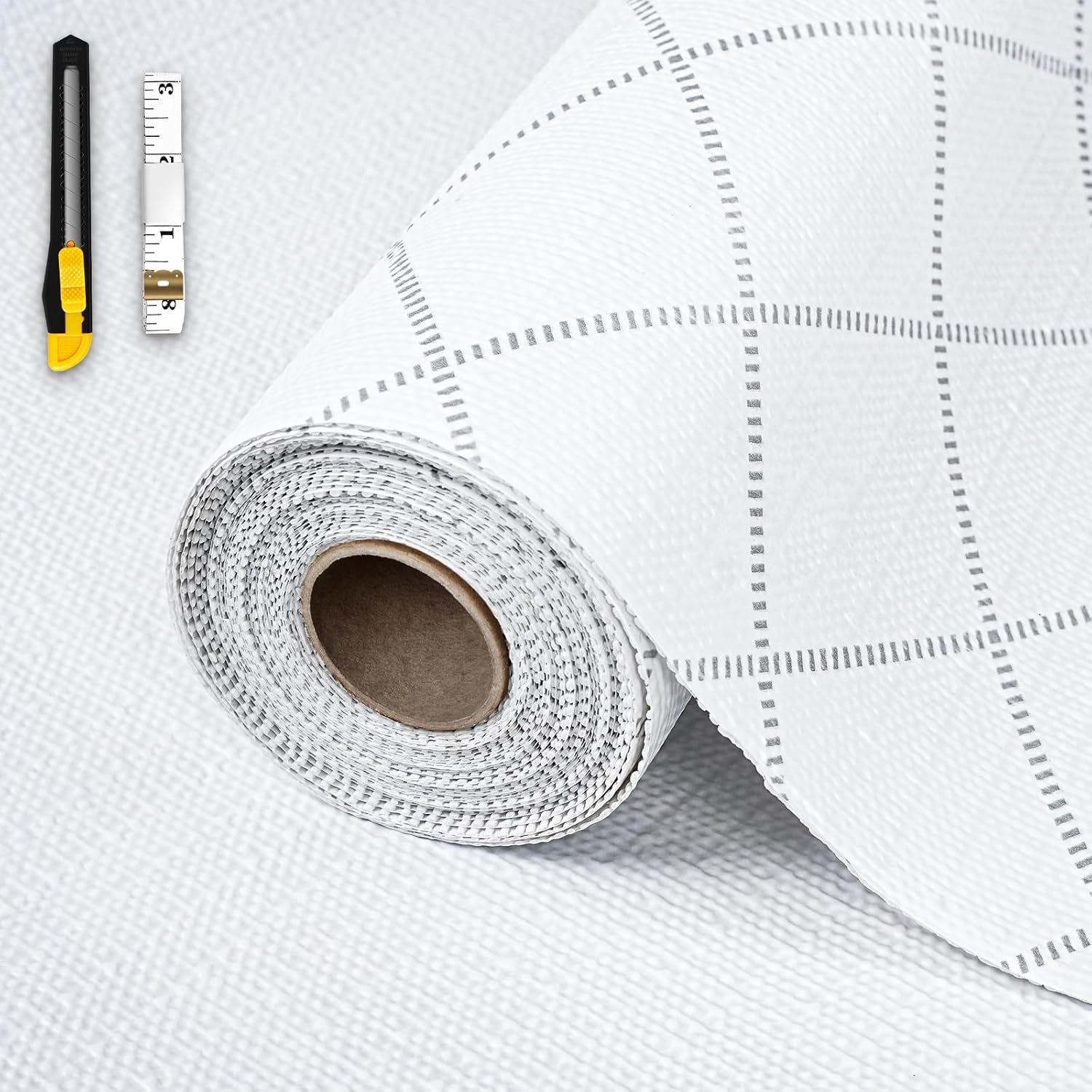 Non-Adhesive Kitchen Cabinet Shelf Liner for Easy Installation