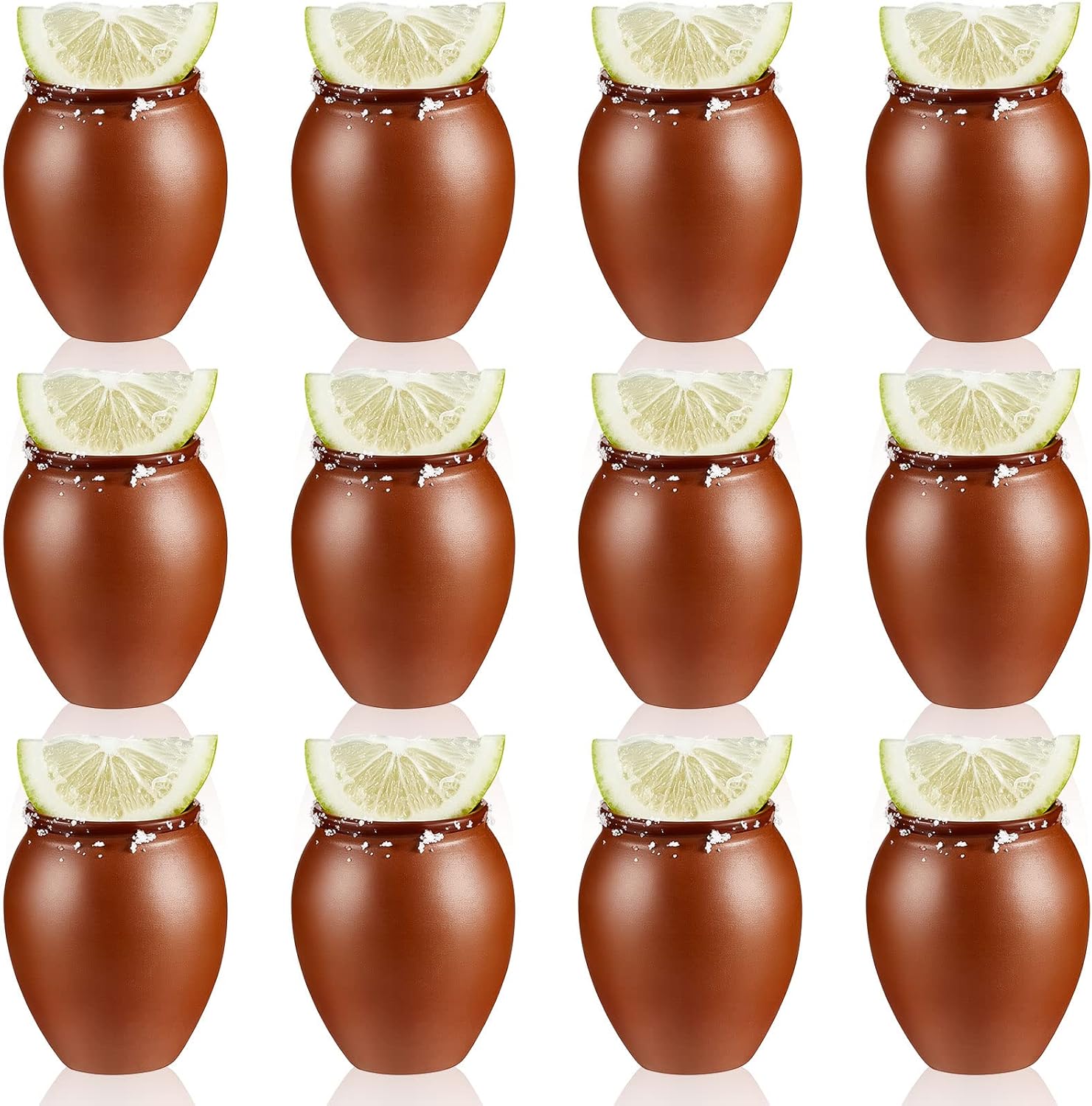 Mini Cantaritos De Barro 2 oz Shot Glasses for Cocktails