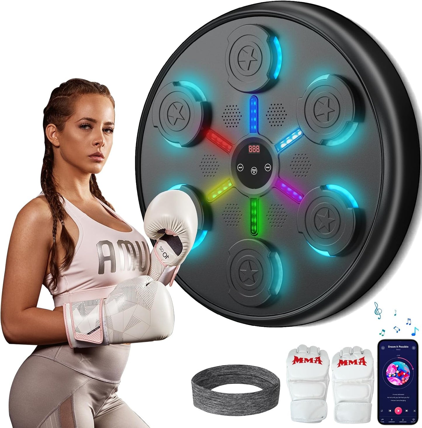 2025 Smart Boxing Music Trainer Set