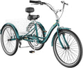 MOONCOOL Adult Tricycles 3 Wheel Single Speed Trikes - Stable Comfort
