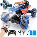 1:14 Scale 4WD Metal Remote Control Car - Gesture Control Stunt Truck