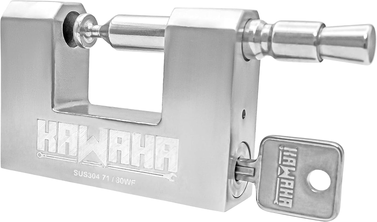 71/80KD-3SK Heavy Duty Stainless Steel D-Shaped Padlock Review