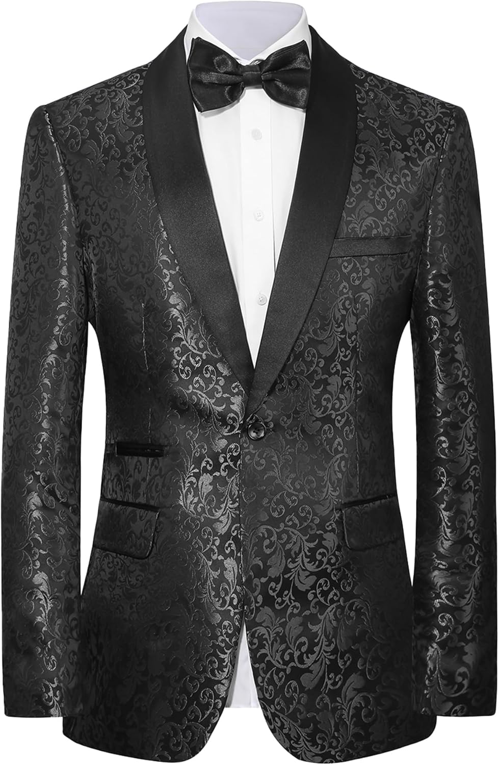 Stylish Men's Floral Dinner Party Tuxedo Suit for Any Occasion