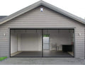 Garage Door Screen 18x7Ft Magnetic Closure Heavy Duty Design