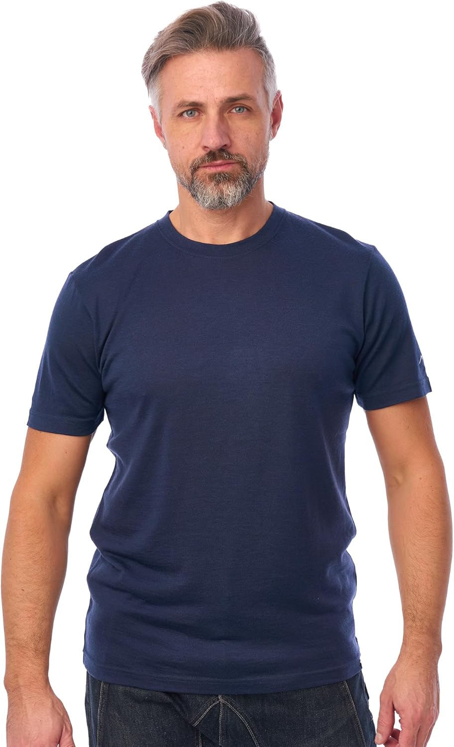 Merino Wool T-Shirt Mens - Lightweight Thermal Base Layer Tee