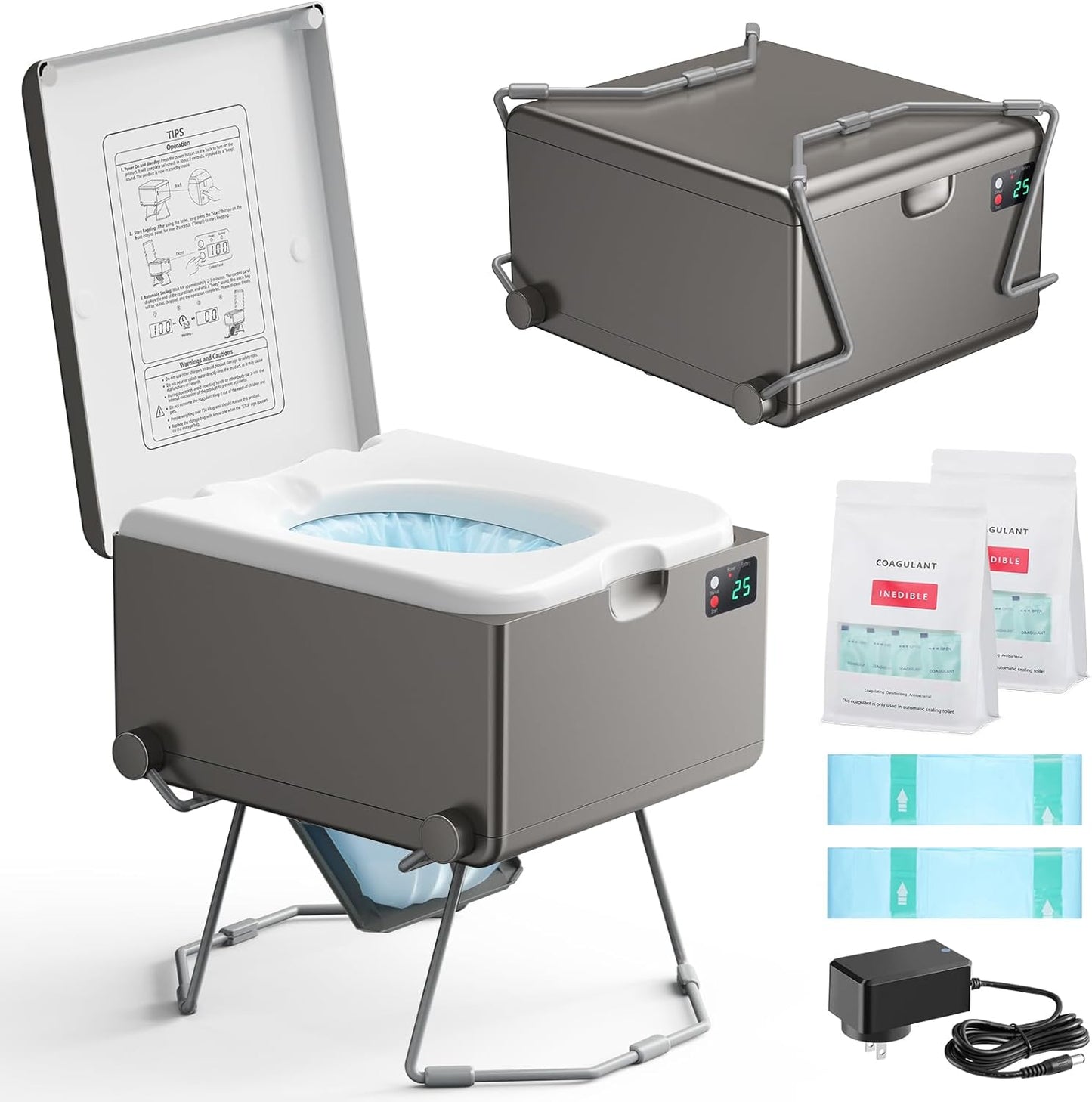 Dry Flush Toilet for RVs, Boats, and Off-Grid Living Solutions