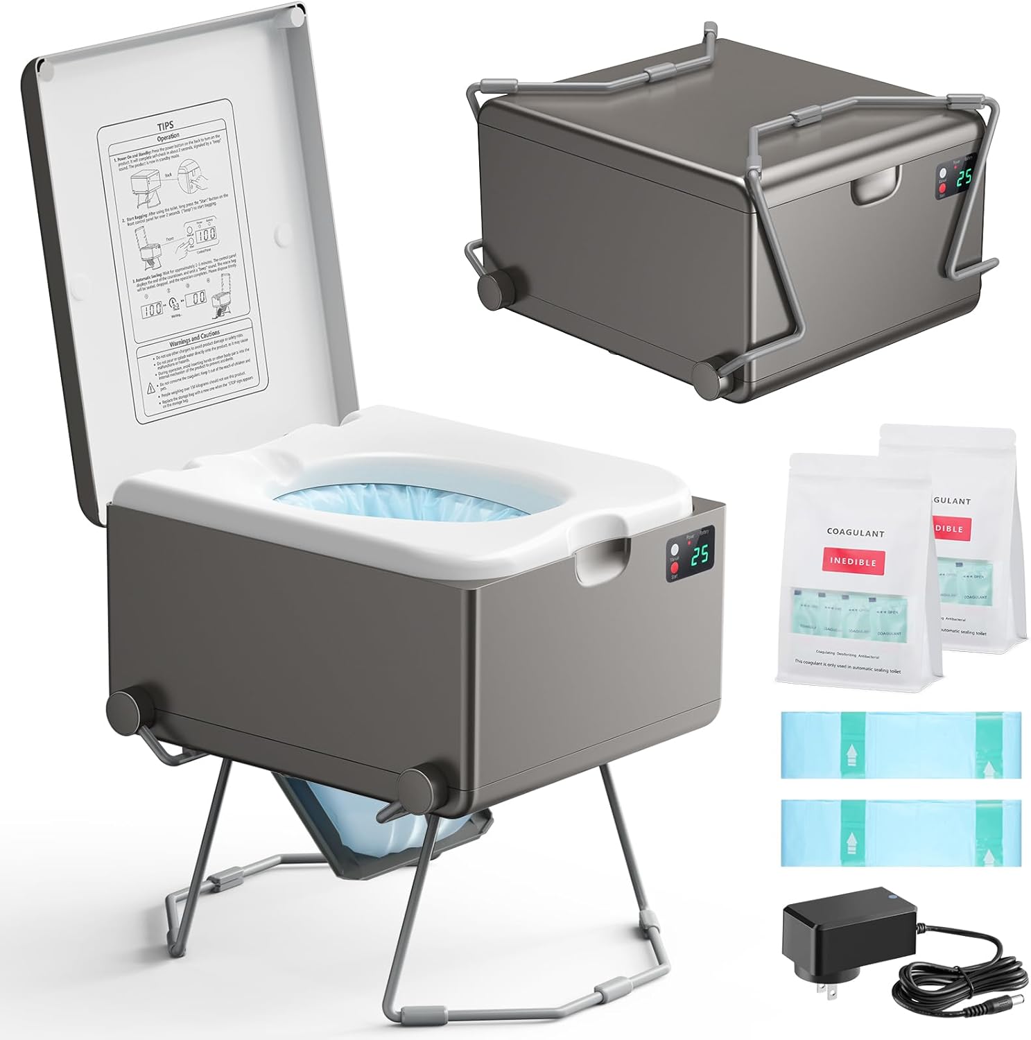 Dry Flush Toilet for RVs, Boats, and Off-Grid Living Solutions
