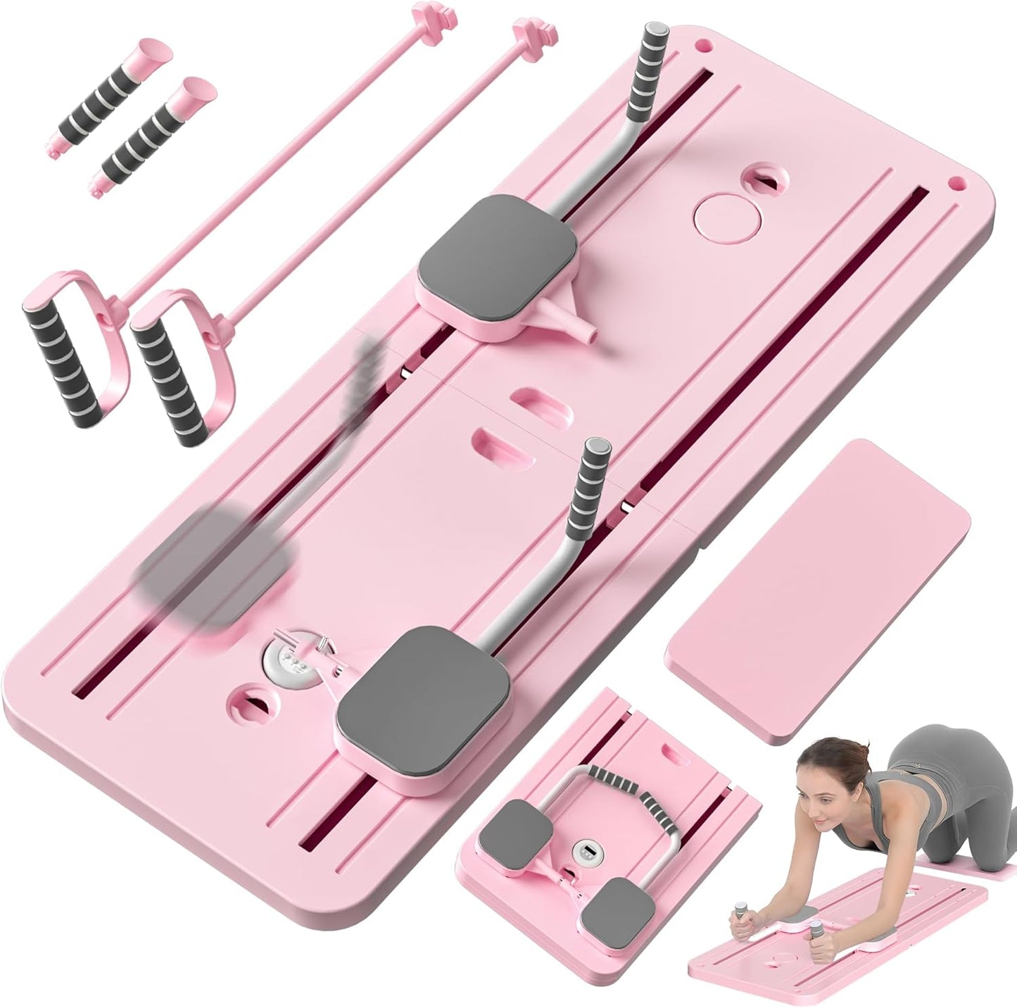 Pilates Board - 5in1 Multi-Purpose Foldable Reformer for Home