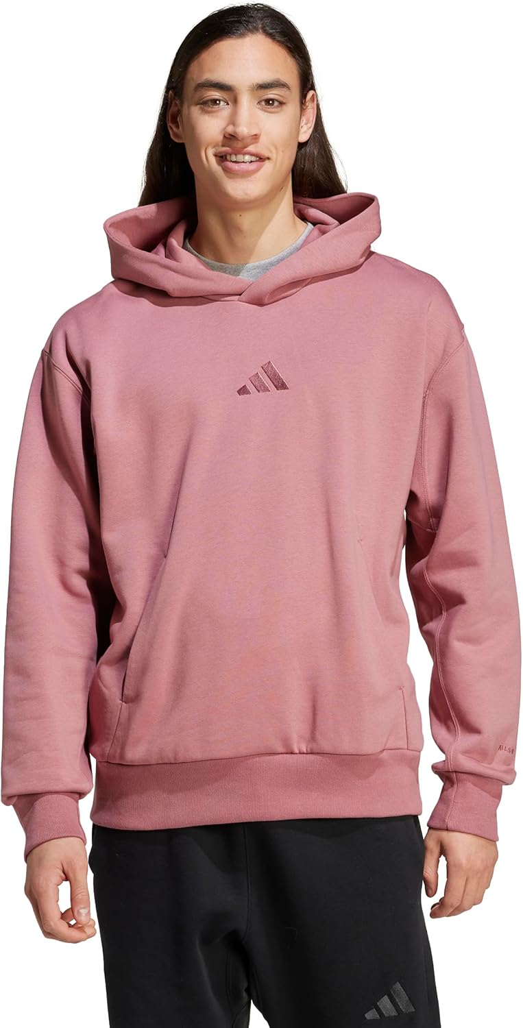 adidas mens All Szn Fleece Loose Hoodie for Ultimate Comfort