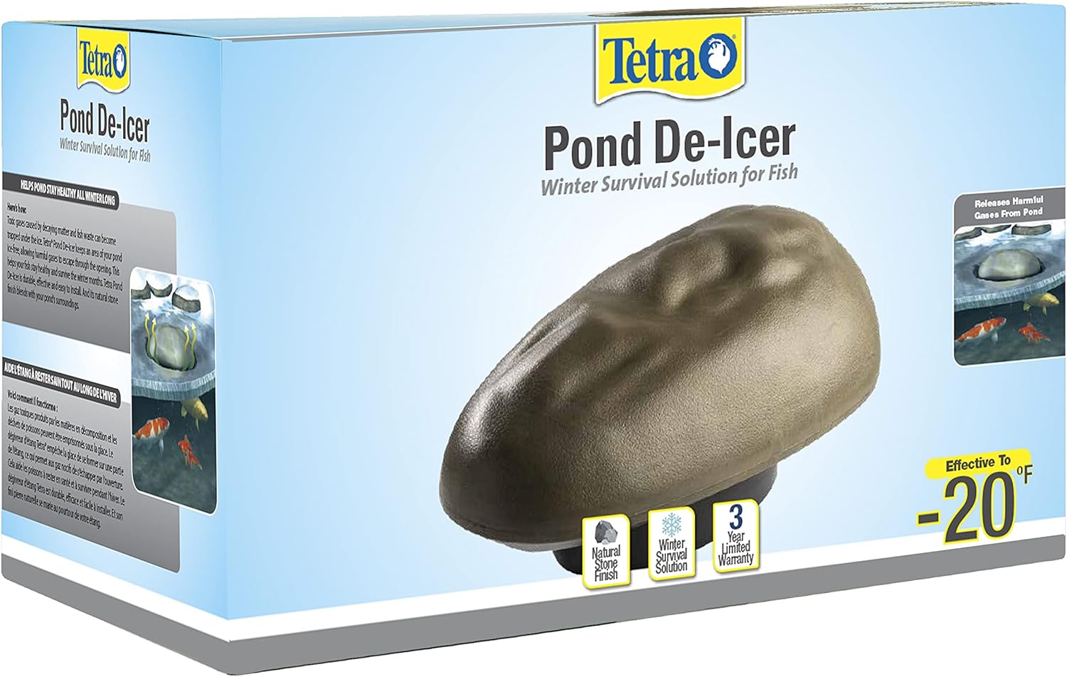 TetraPond De-Icer for Ponds: Winter Survival Solution for Fish