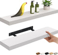 Ballucci Floating Shelves 24 in Set of 2 - Clean White Floating