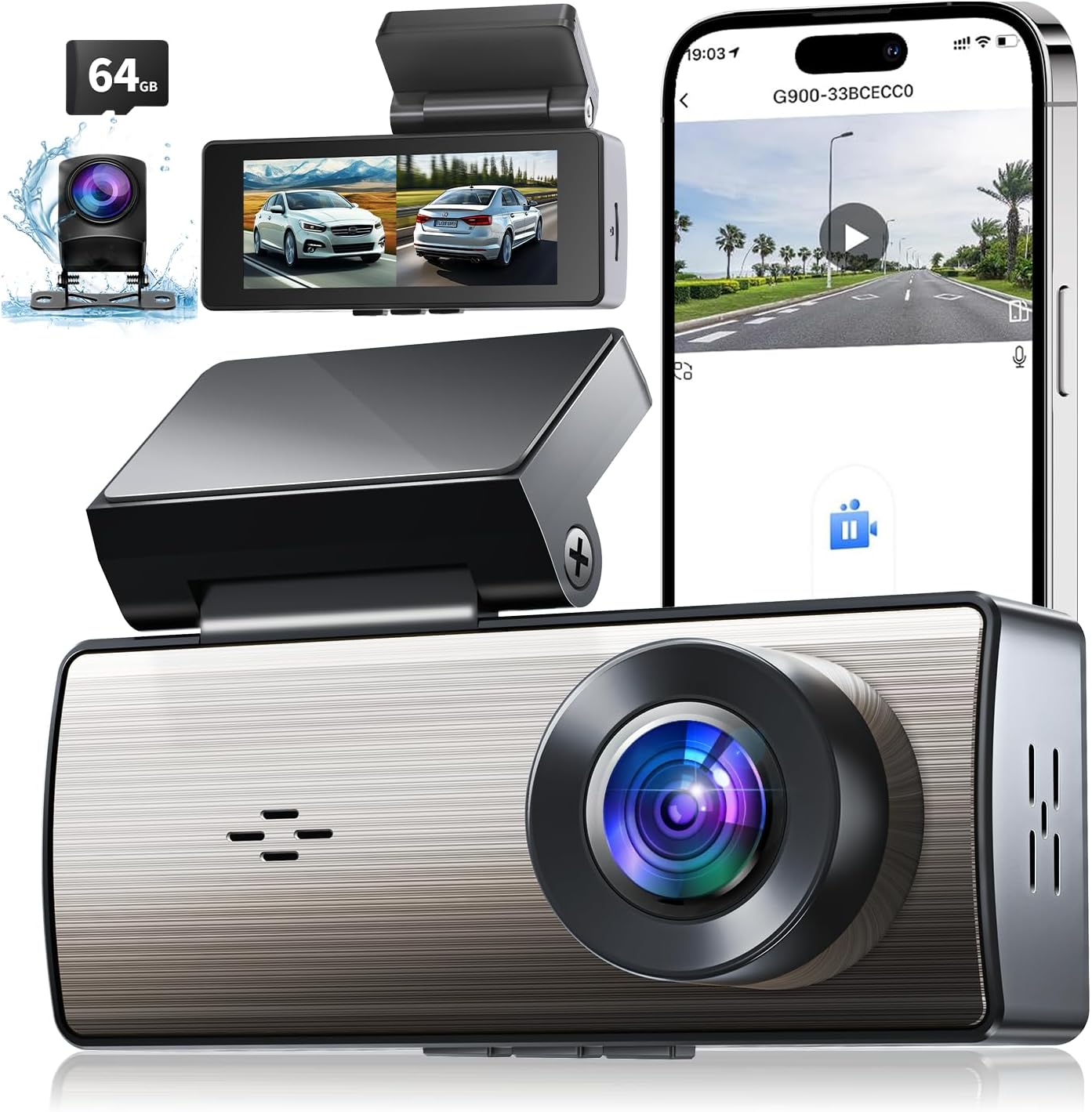 4K Dual Dash Cam: Enhanced Night Vision