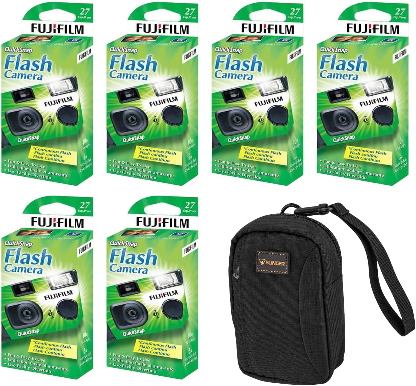 Fujifilm QuickSnap Flash 400 Disposable Camera 6-Pack Review