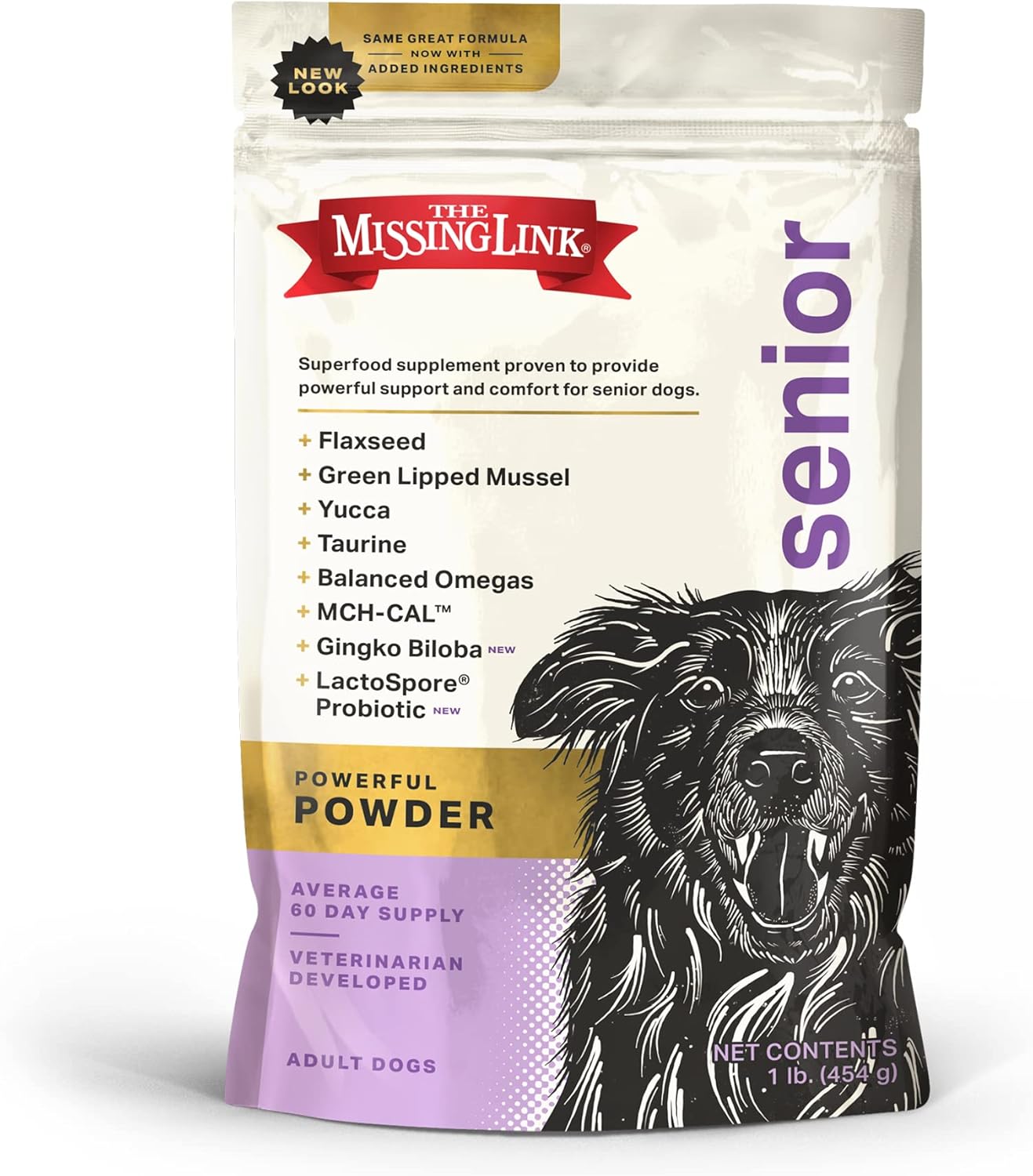The Missing Link Senior Dog Supplement for Optimal Health