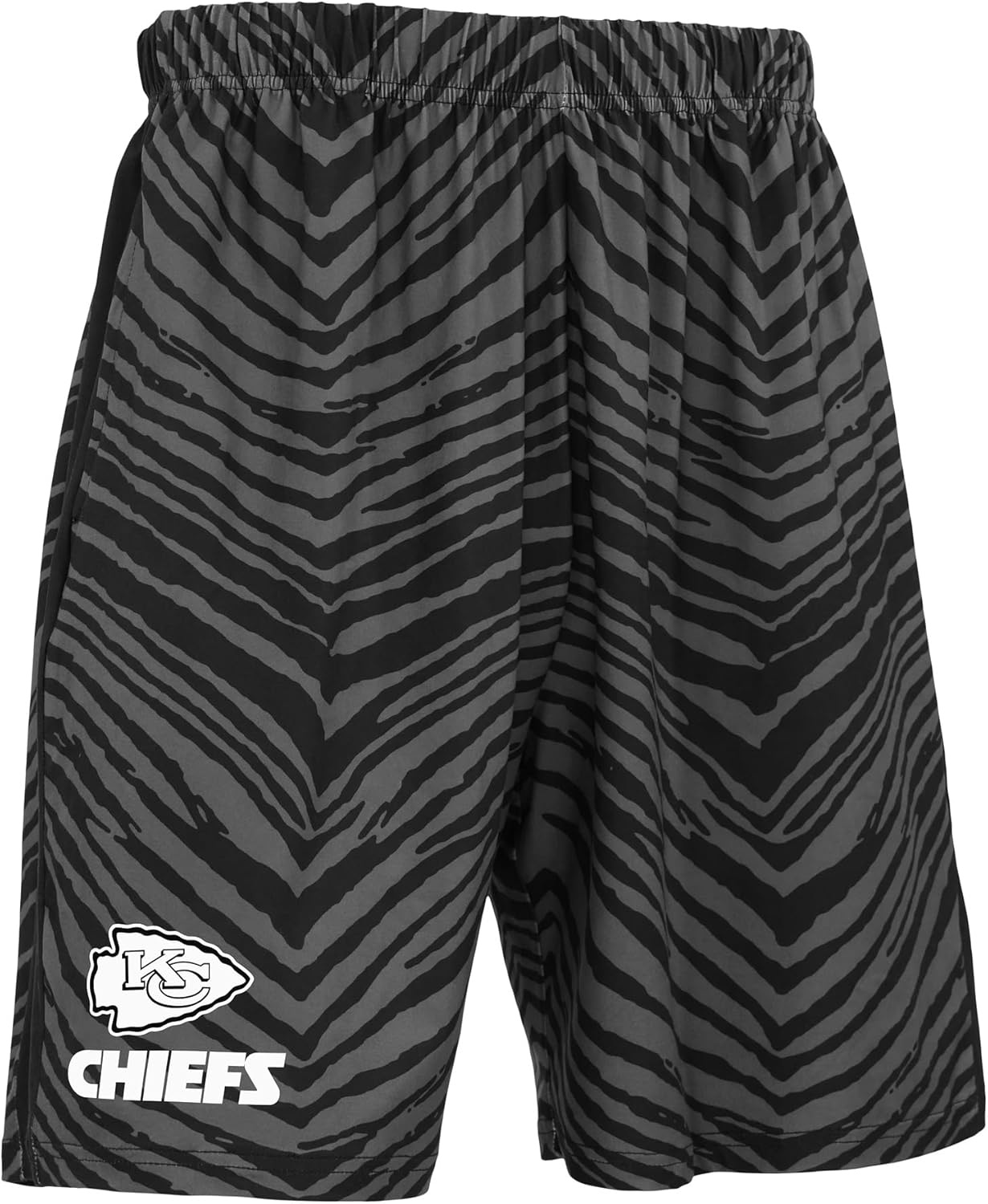 Zubaz NFL Men's 7 Inseam Shorts in Vibrant Camo and Zebra Styles