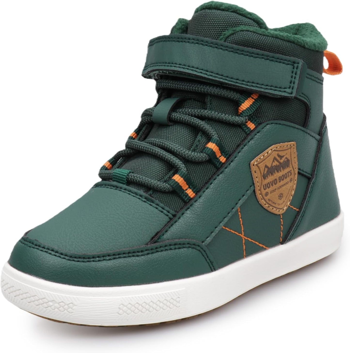UOVO Boys Winter Boots Waterproof Sneakers for Outdoor Fun