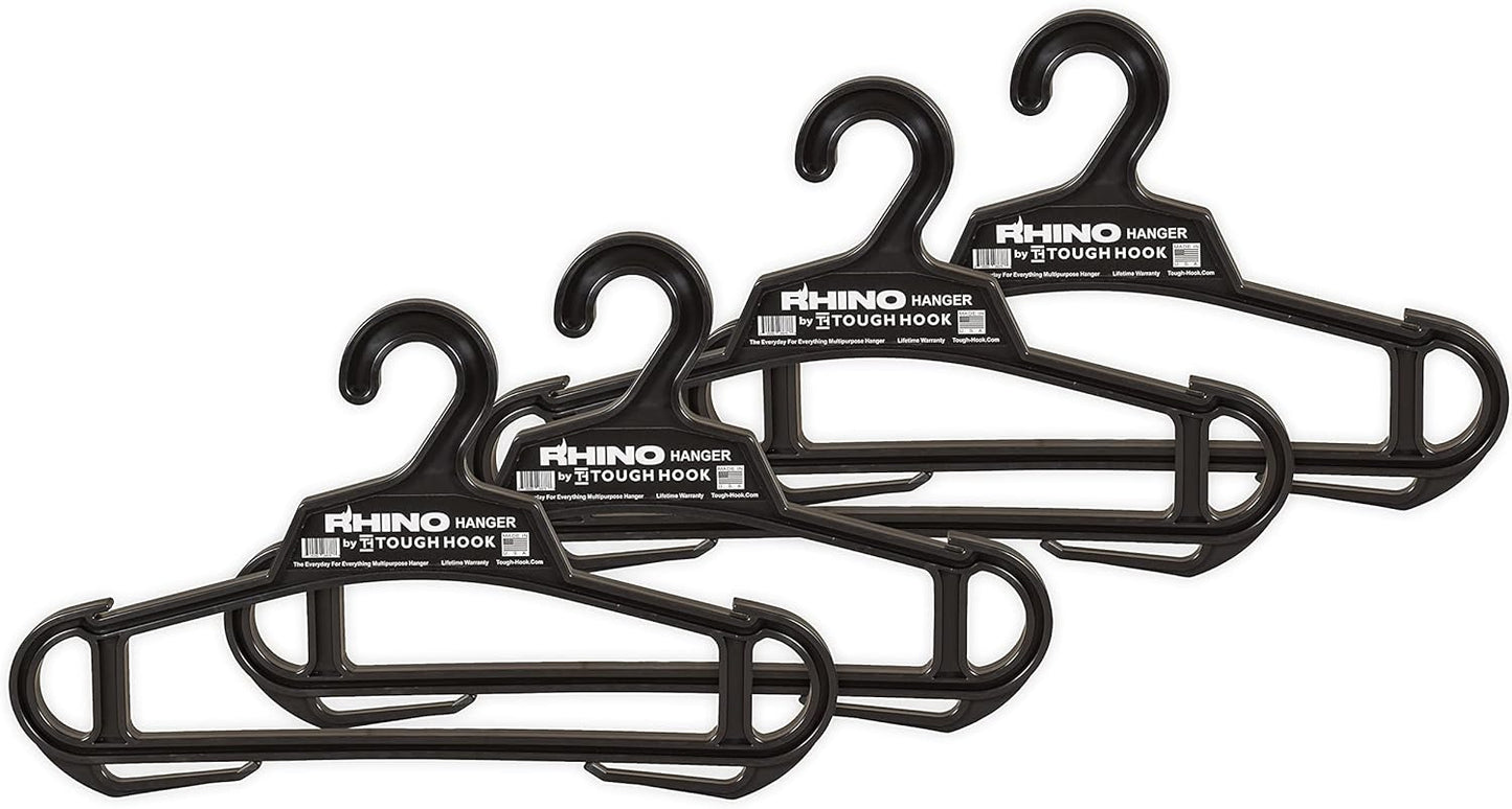 Rhino Tough Hook Heavy Duty Clothes Hangers for Heavy Apparel