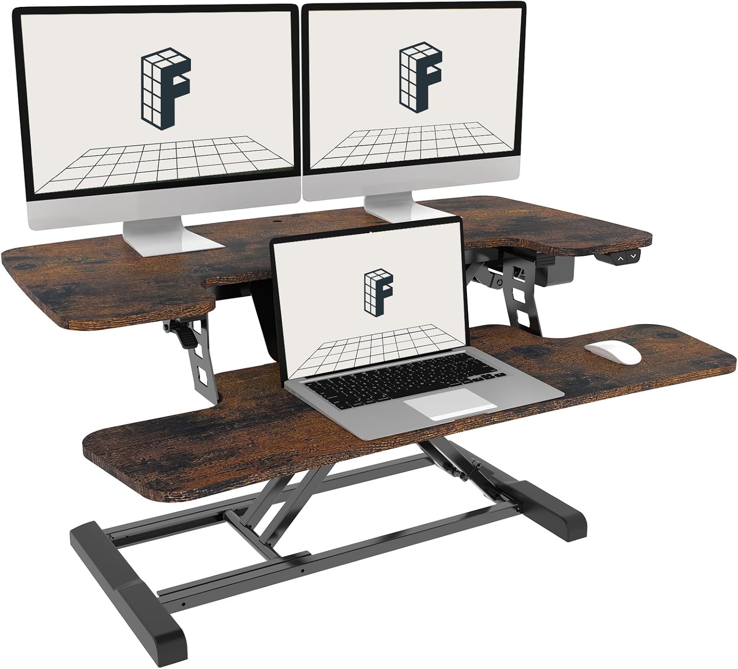 FLEXISPOT Electric Standing Desk Converter for Ergonomic Comfort