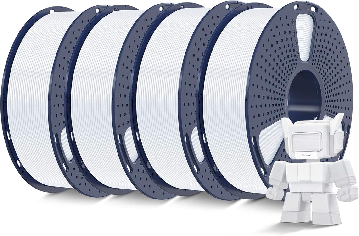 High Speed PLA Filament 1.75mm for 3D Printing - 4kg Pack