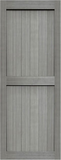 MDF Elephant Gray Barn Door by S&Z TOPHAND for Stylish Spaces