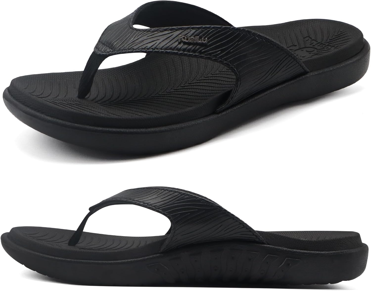 KuaiLu Flip Flops for Women with Arch Support and Comfort