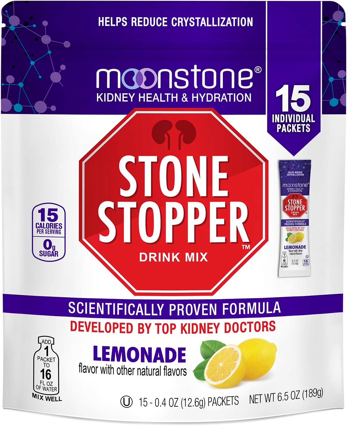 Stone Stopper Drink Mix for Kidney Stone Prevention and Health
