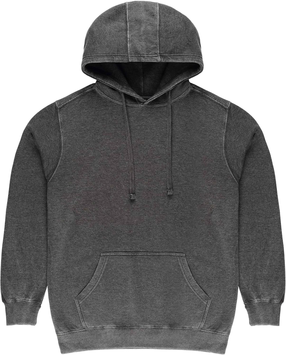 Cozy Vintage Burnout Fleece Hoodie by Milltex