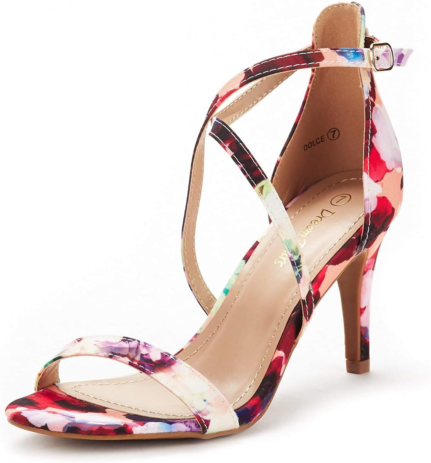 DREAM PAIRS Women's Dolce Fashion Stilettos Open Toe Sandals