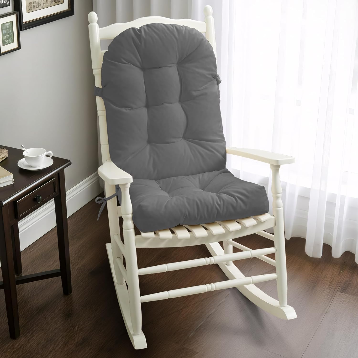 Rocking Chair Cushion 4 Inch Thick for Pain Relief & Comfort