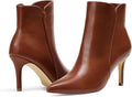 Elisabet Tang Women Chic Heeled Ankle Boots - Sleek Pointed Toe