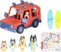 Bluey Heeler Family 4WD Vehicle and 4 Figure Pack - Family Playset