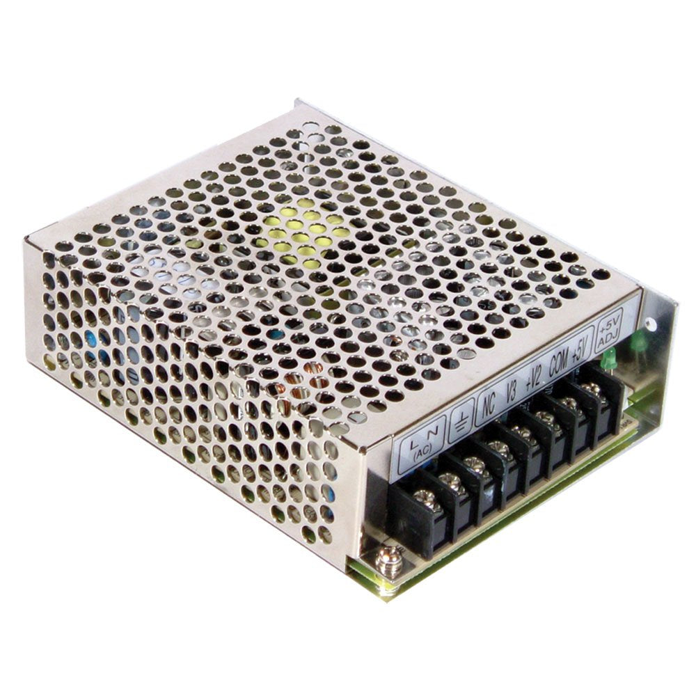 MEAN WELL RT-65C AC-DC Power Supply with Triple Output Options