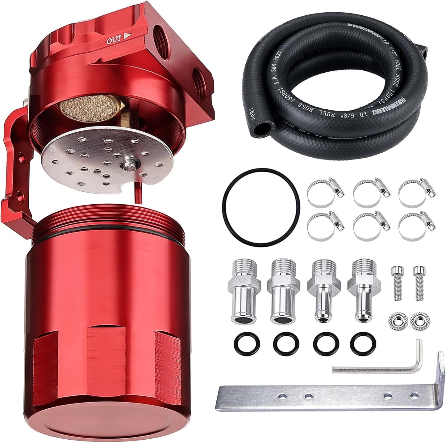 EVIL ENERGY 300ML Universal Baffled Oil Catch Can Kit Review