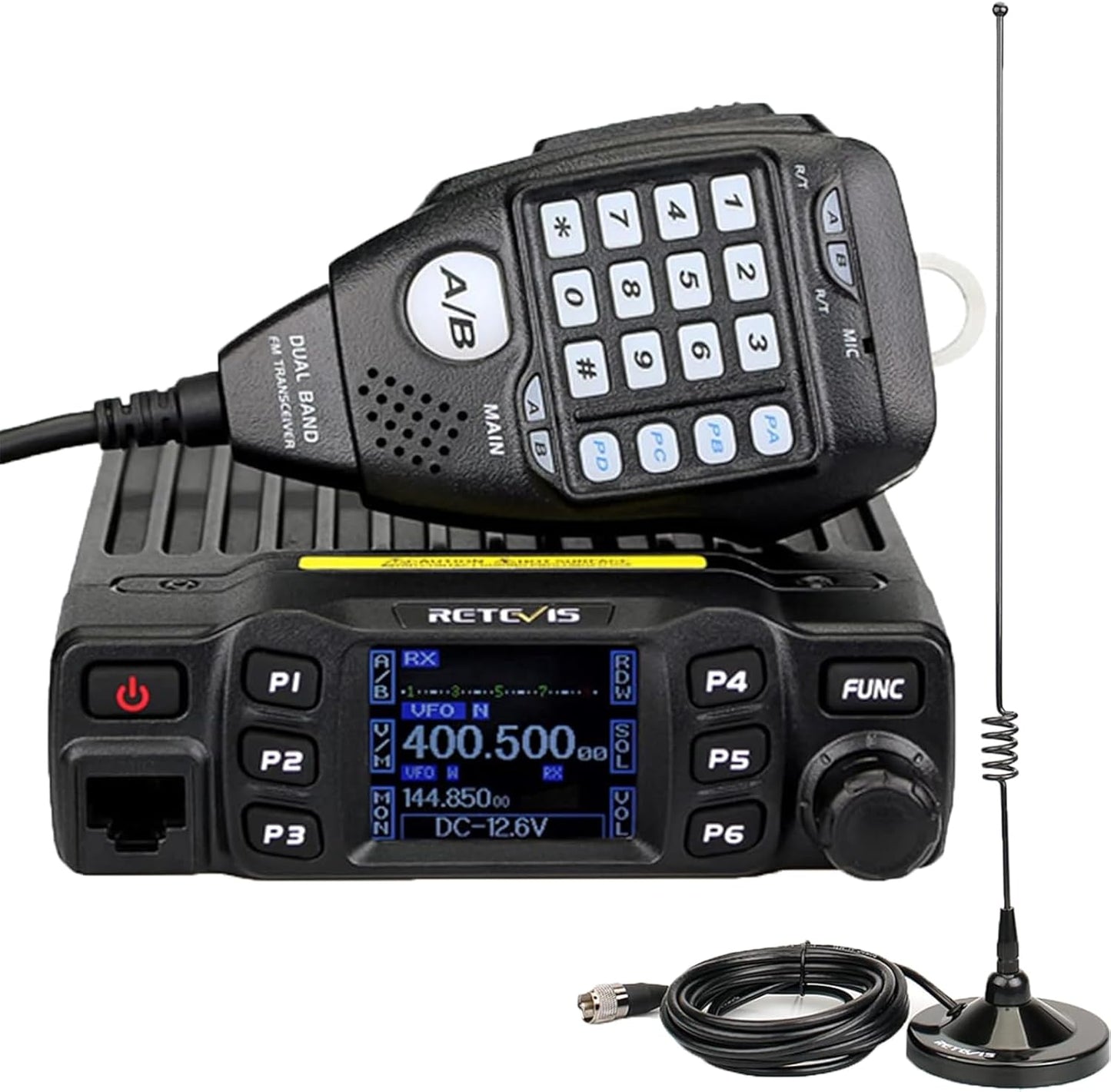 Retevis RT95 Dual Band Mobile Radio for Long Range Communication