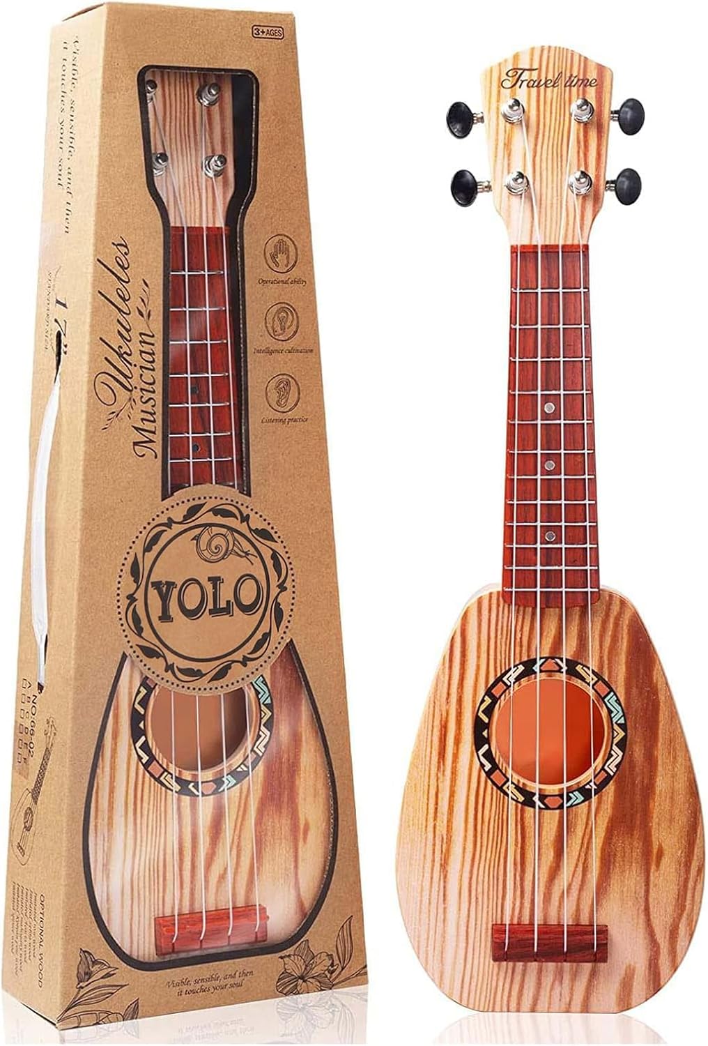 17 Kids Ukulele Guitar Toy - Educational & Durable