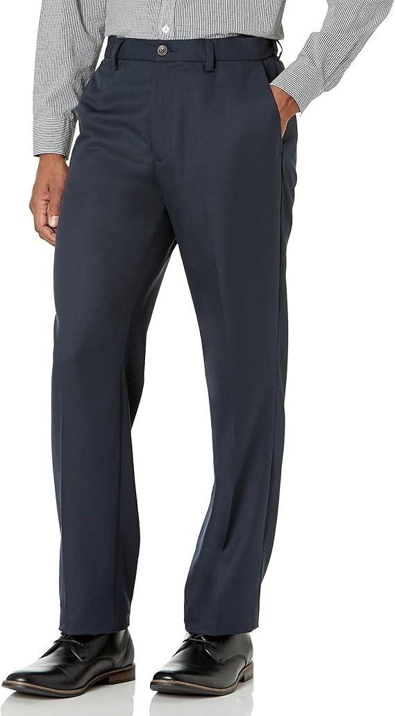 Men's Classic-Fit Expandable-Waist Flat-Front Dress Pant Review