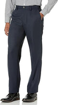 Classic-Fit Men's Dress Pants with Comfortable Expandable Waist