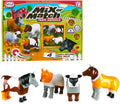 Magnetic Mix or Match Farm Animals Toy Play Set - Creative Toddler