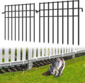 28 Pack Animal Barrier Fence for Dogs - No Dig Rustproof Fencing