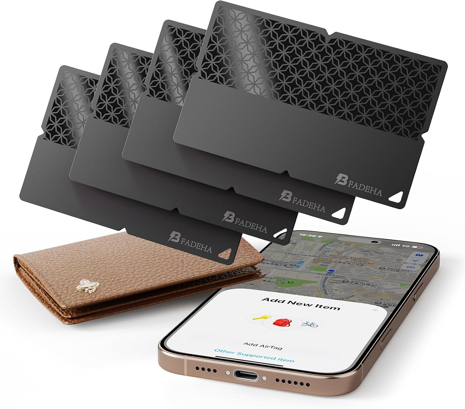 Bluetooth Tracker Smart Finder for Apple Find My iPhone Card